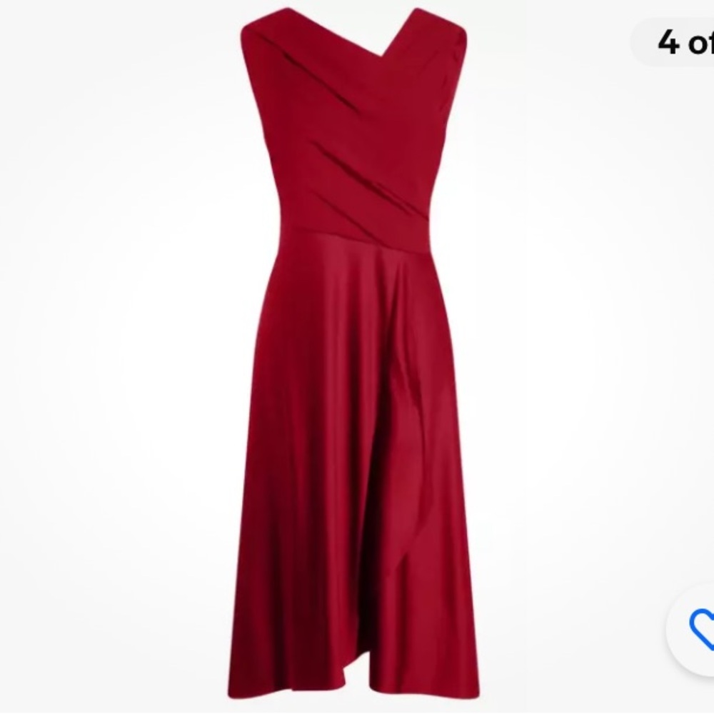 Adrianna Papell Red Dress